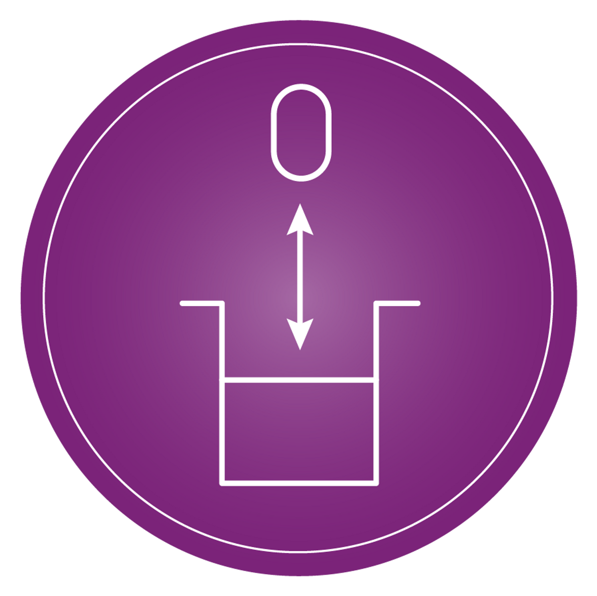 Icon representing focus adjustment